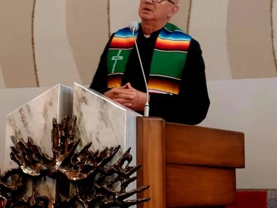 Oblackie kalendarze misyjne – wizyta o. Zygfryda Wiechy OMI w naszej parafii