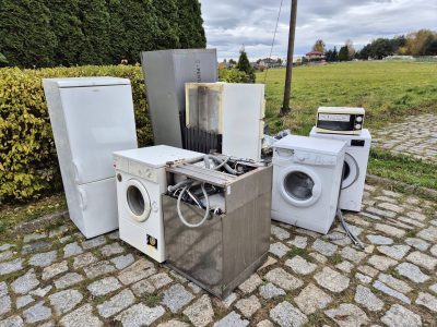 Zbiórka elektroodpadów – zakończenie akcji na rzecz Hospicjum w Rybniku